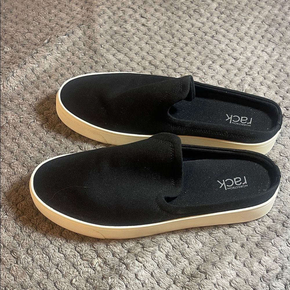 Nordstrom rack Black Slip-On Sneakers size 7M